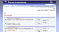 Desktop Screenshot of forum.orpington-astronomy.org.uk